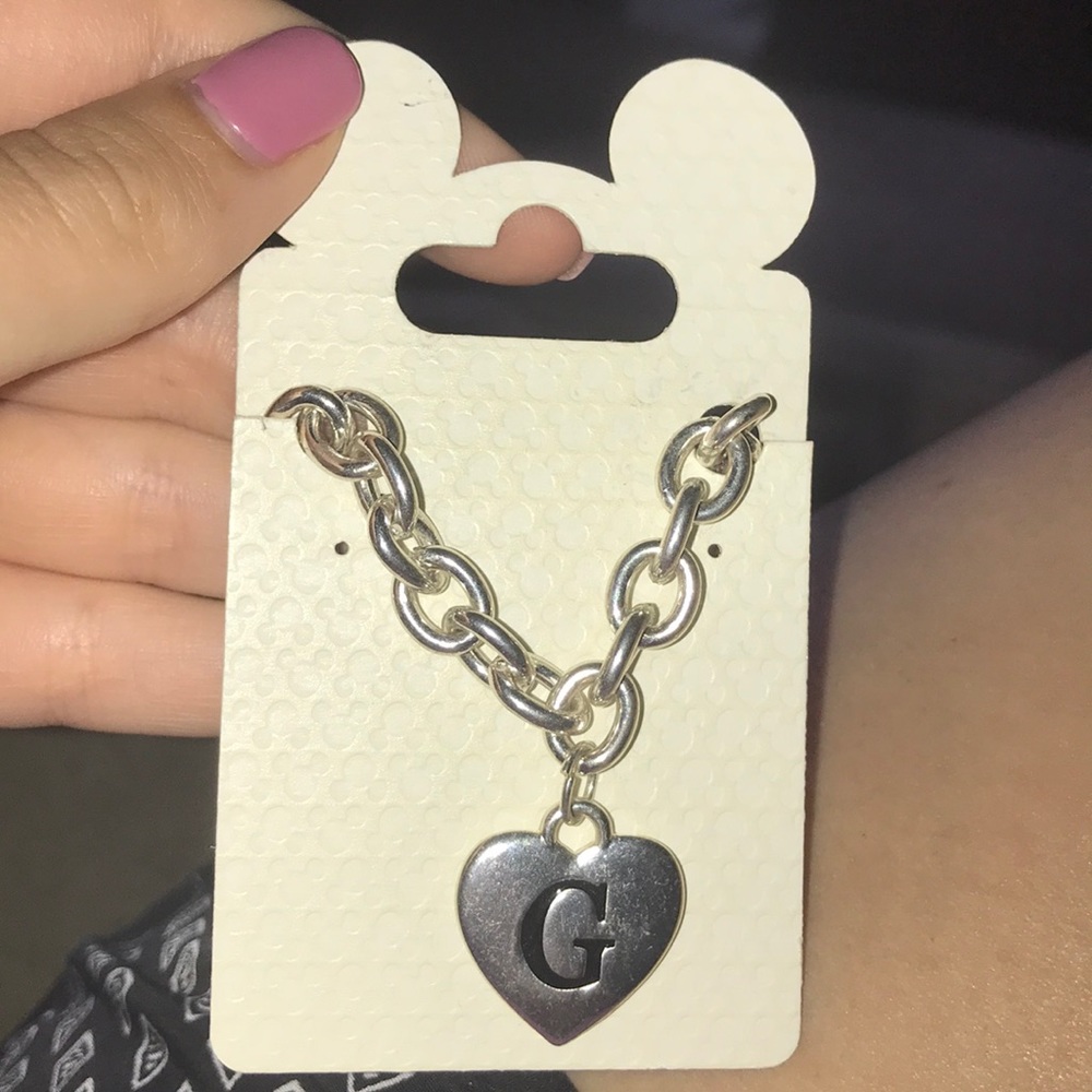 Disney Bracelet with G charm